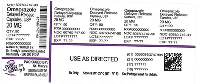 60760-747 (Omeprazole 60760 747 90)